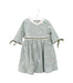 A Green Long Sleeve Dresses from Felix & Mina in size 2T for girl. (Front View)
