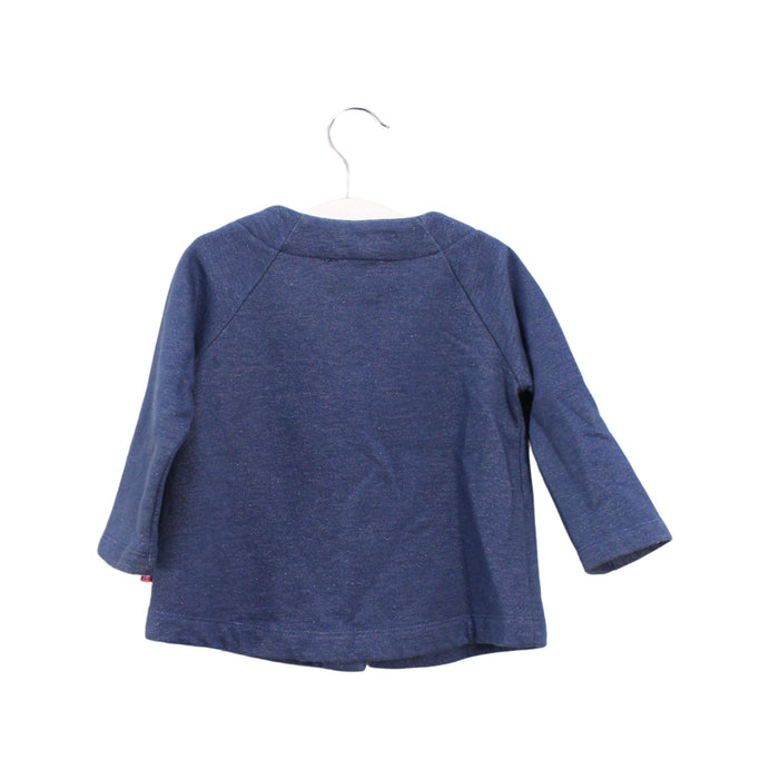 A Navy Lightweight Jackets from Felix & Mina in size 18-24M for girl. (Back View)