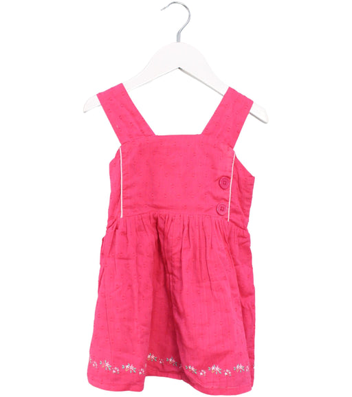 A Pink Sleeveless Dresses from Sergent Major in size 3T for girl. (Front View)