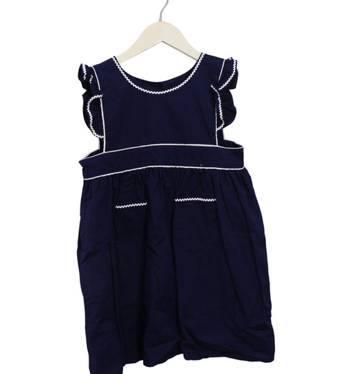A Navy Sleeveless Dresses from Minnow in size 11Y for girl. (Front View)