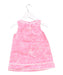 A Pink Sleeveless Dresses from Janie & Jack in size 12-18M for girl. (Back View)