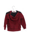 A Burgundy Lightweight Jackets from Adidas in size 6-12M for boy. (Back View)