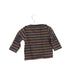 A Brown Long Sleeve Tops from Petit Bateau in size 3-6M for boy. (Back View)