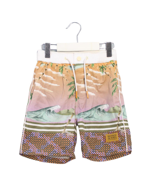 A Multicolour Swim Shorts from Scotch & Soda in size 6T for boy. (Front View)