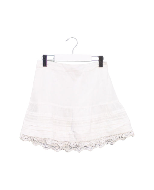 A White Short Skirts from Zadig & Voltaire in size 10Y for girl. (Front View)