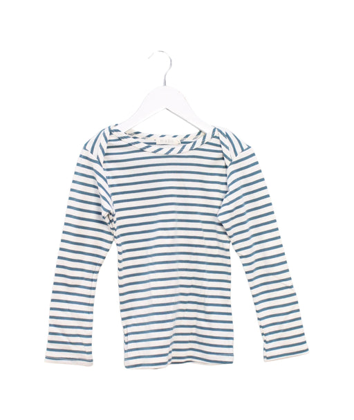A Blue Long Sleeve Tops from Mabo in size 4T for boy. (Front View)