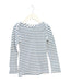 A Teal Long Sleeve Tops from Mabo in size 4T for boy. (Front View)