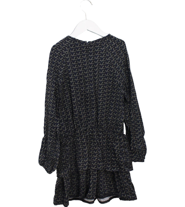 A Green Long Sleeve Dresses from Zadig & Voltaire in size 10Y for girl. (Back View)