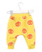 A Yellow Sweatpants from Seed in size 3-6M for boy. (Back View)