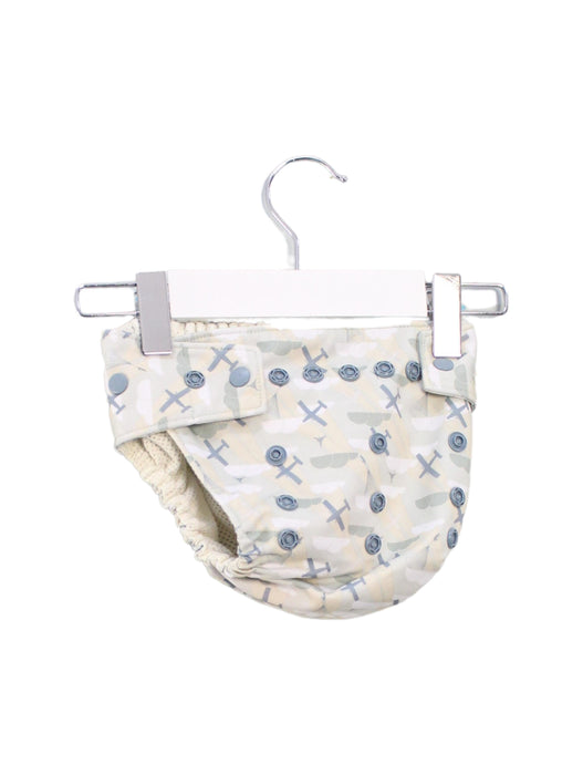 A Green Swim Diapers from GroVia in size O/S for neutral. (Back View)