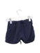 A Navy Shorts from Seed in size 12-18M for girl. (Back View)