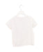 A White Short Sleeve T Shirts from Cyrillus in size 6T for girl. (Back View)