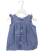 A Blue Sleeveless Tops from Jacadi in size 2T for girl. (Front View)