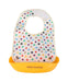 A Multicolour Bibs from Miki House in size O/S for neutral. (Front View)
