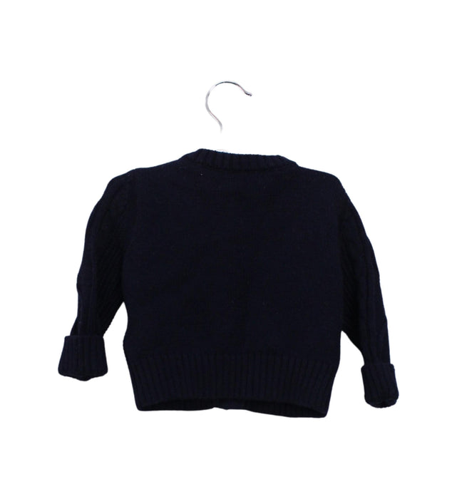 A Navy Cardigans from Nicholas & Bears in size 12-18M for girl. (Back View)