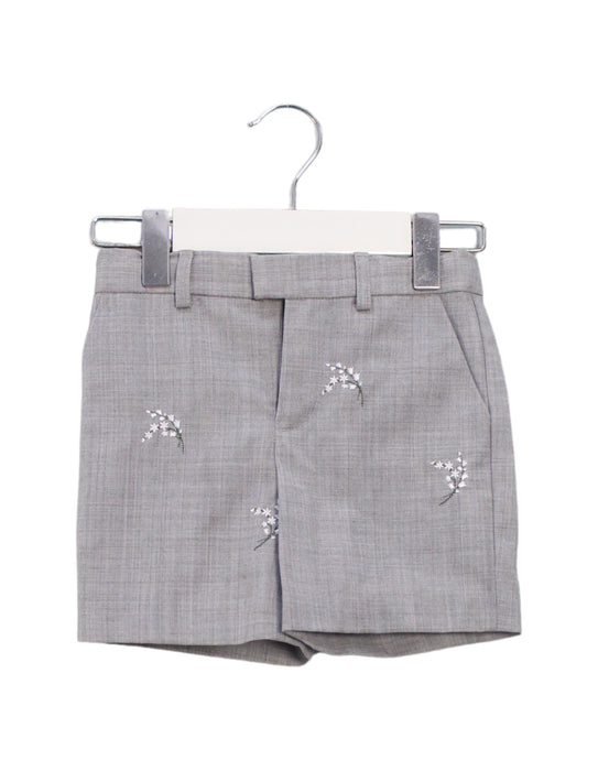 A Grey Shorts from Nicholas & Bears in size 6-12M for girl. (Front View)