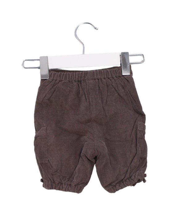 A Brown Casual Pants from Jacadi in size 0-3M for neutral. (Back View)