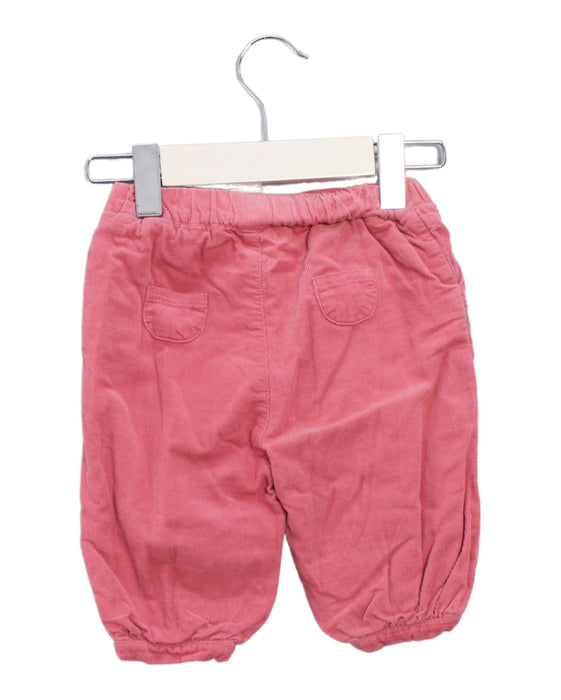A Pink Casual Pants from Cyrillus in size 0-3M for girl. (Back View)