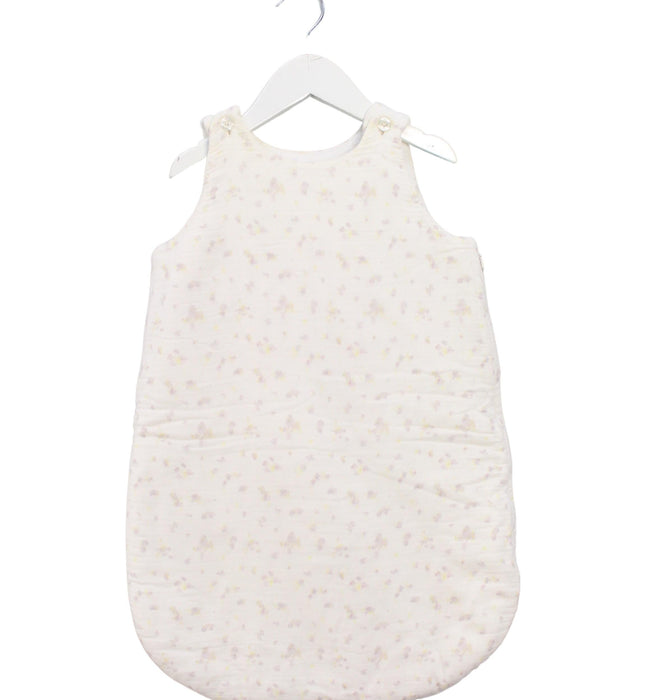 A White Sleepsacs from Bonpoint in size O/S for girl. (Front View)
