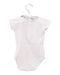 A White Short Sleeve Bodysuits from Bonpoint in size 3-6M for neutral. (Back View)