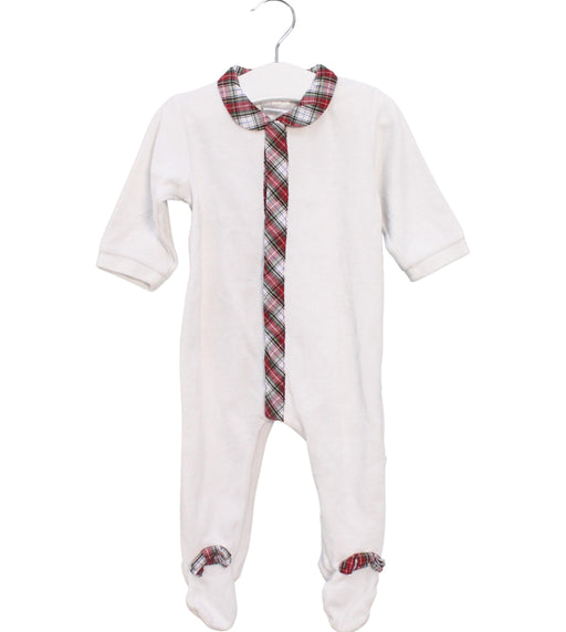 A White Onesies from Jacadi in size 3-6M for boy. (Front View)