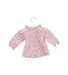 A Pink Long Sleeve Tops from CdeC in size 0-3M for girl. (Back View)