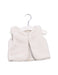 A White Outerwear Vests from Bout'Chou in size 0-3M for girl. (Front View)