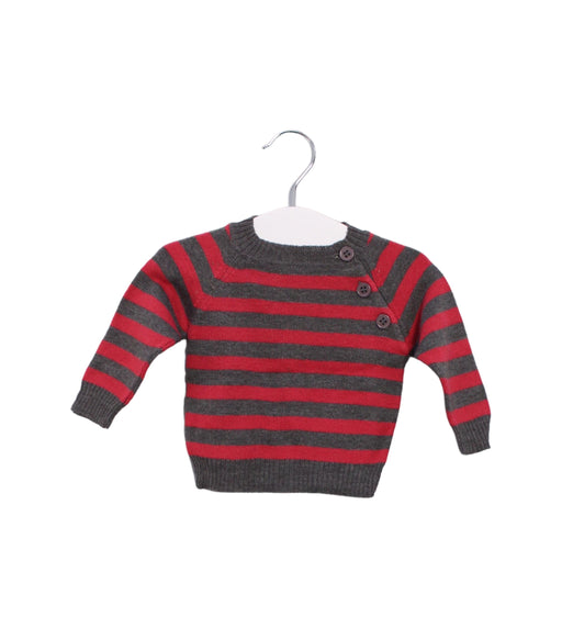 A Red Knit Sweaters from Agnes b. in size 6-12M for neutral. (Front View)