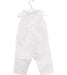 A White Jumpsuits from Bout'Chou in size 3-6M for girl. (Back View)