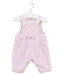 A Pink Sleeveless Jumpsuits from Jacadi in size 0-3M for girl. (Front View)