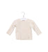 A Ivory Long Sleeve Tops from Bonpoint in size 3-6M for neutral. (Front View)