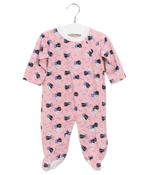 A Pink Onesies from Fendi in size 3-6M for girl. (Front View)