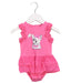 A Pink Sleeveless Bodysuits from Nicholas & Bears in size 3-6M for girl. (Front View)