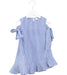 A Blue Sleeveless Dresses from MSGM in size 4T for girl. (Front View)