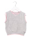 A Grey Sweater Vests from Chickeeduck in size 18-24M for girl. (Front View)
