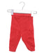 A Red Casual Pants from Bout'Chou in size 0-3M for boy. (Front View)