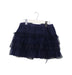 A Navy Short Skirts from Cherokee in size 5T for girl. (Front View)