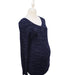 A Navy Long Sleeve Tops from Motherhood Maternity in size XS for maternity. (Front View)