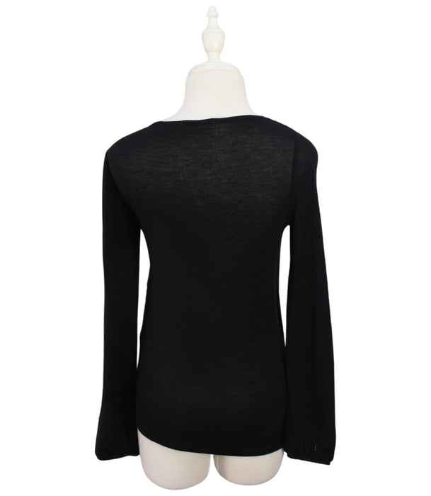 A Black Knit Sweaters from Mamalicious in size XS for maternity. (Back View)