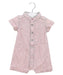 A Red Short Sleeve Rompers from Chateau de Sable in size 0-3M for boy. (Front View)