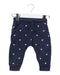 A Navy Sweatpants from Seed in size 6-12M for girl. (Front View)