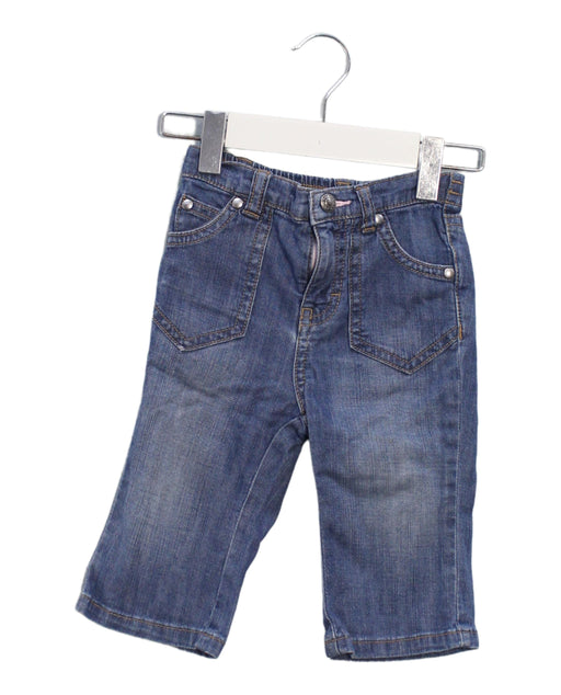 A Blue Jeans from Tommy Hilfiger in size 6-12M for boy. (Front View)