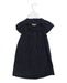 A Navy Short Sleeve Dresses from Tea in size 2T for girl. (Back View)