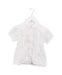 A White Shirts from Tartine et Chocolat in size 4T for girl. (Front View)