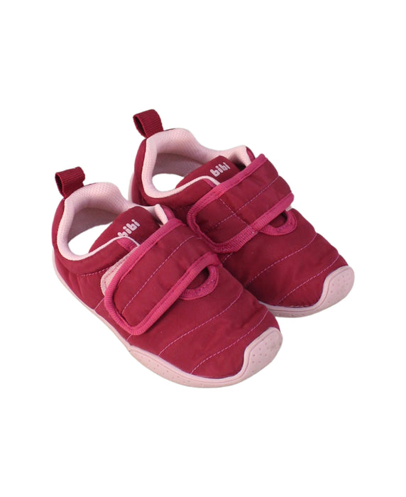A Pink Sneakers from Bibi in size 4T for girl. (Front View)