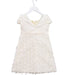 A Ivory Short Sleeve Dresses from Nicholas & Bears in size 3T for girl. (Back View)