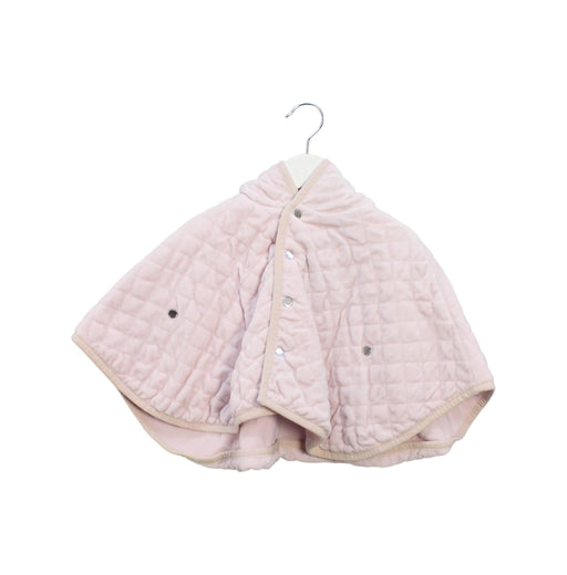 A Pink Capes & Ponchos from Ralph Lauren in size 3-6M for girl. (Front View)