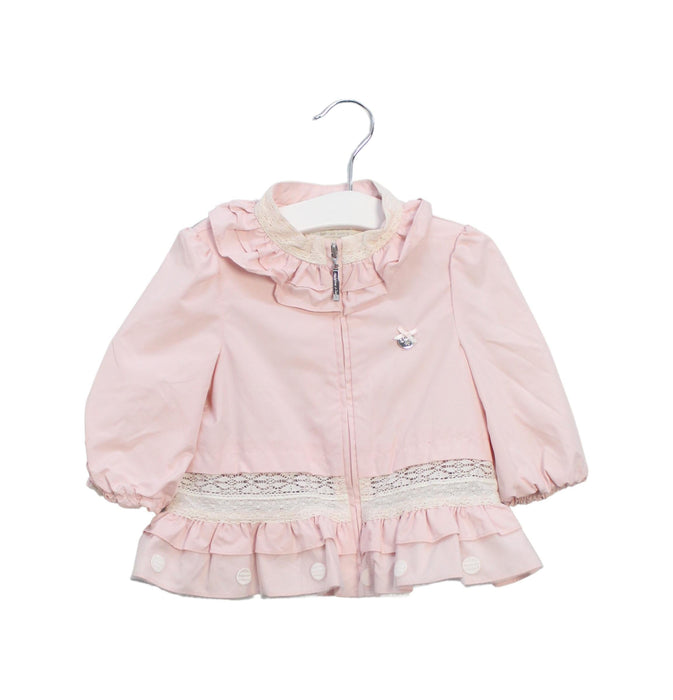 A Pink Lightweight Jackets from Nicholas & Bears in size 2T for girl. (Front View)
