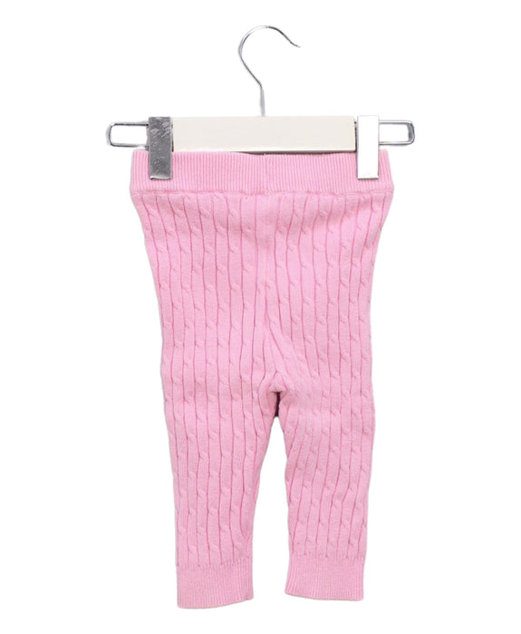 A Pink Casual Pants from Seed in size 3-6M for girl. (Back View)
