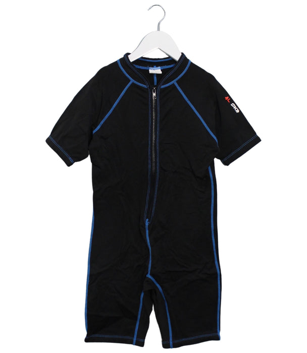A Black Swimsuits from TYR in size 10Y for boy. (Front View)